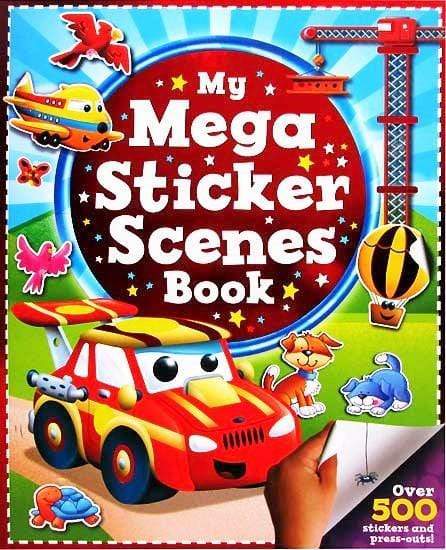 My Mega Sticker Scenes Book