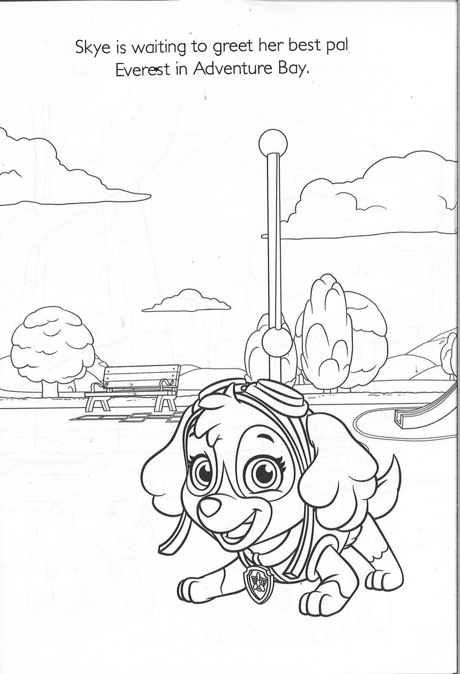 Nickelodeon Paw Patrol Mega Colouring