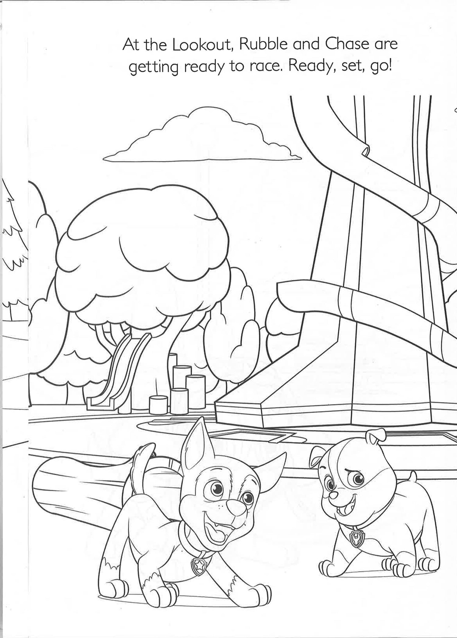 Nickelodeon Paw Patrol Mega Colouring
