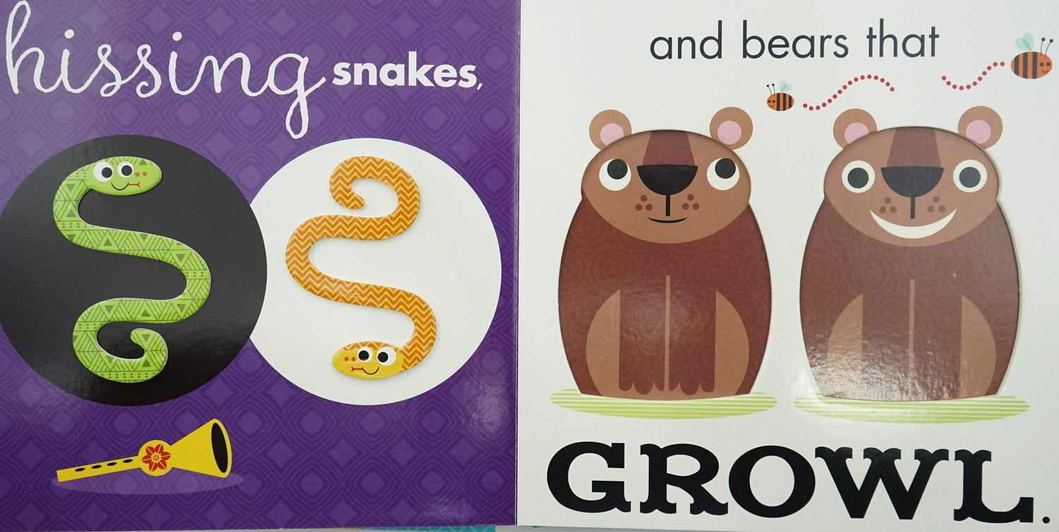 Noah's Noisy Zoo (A Fit-Together Shapes Book)