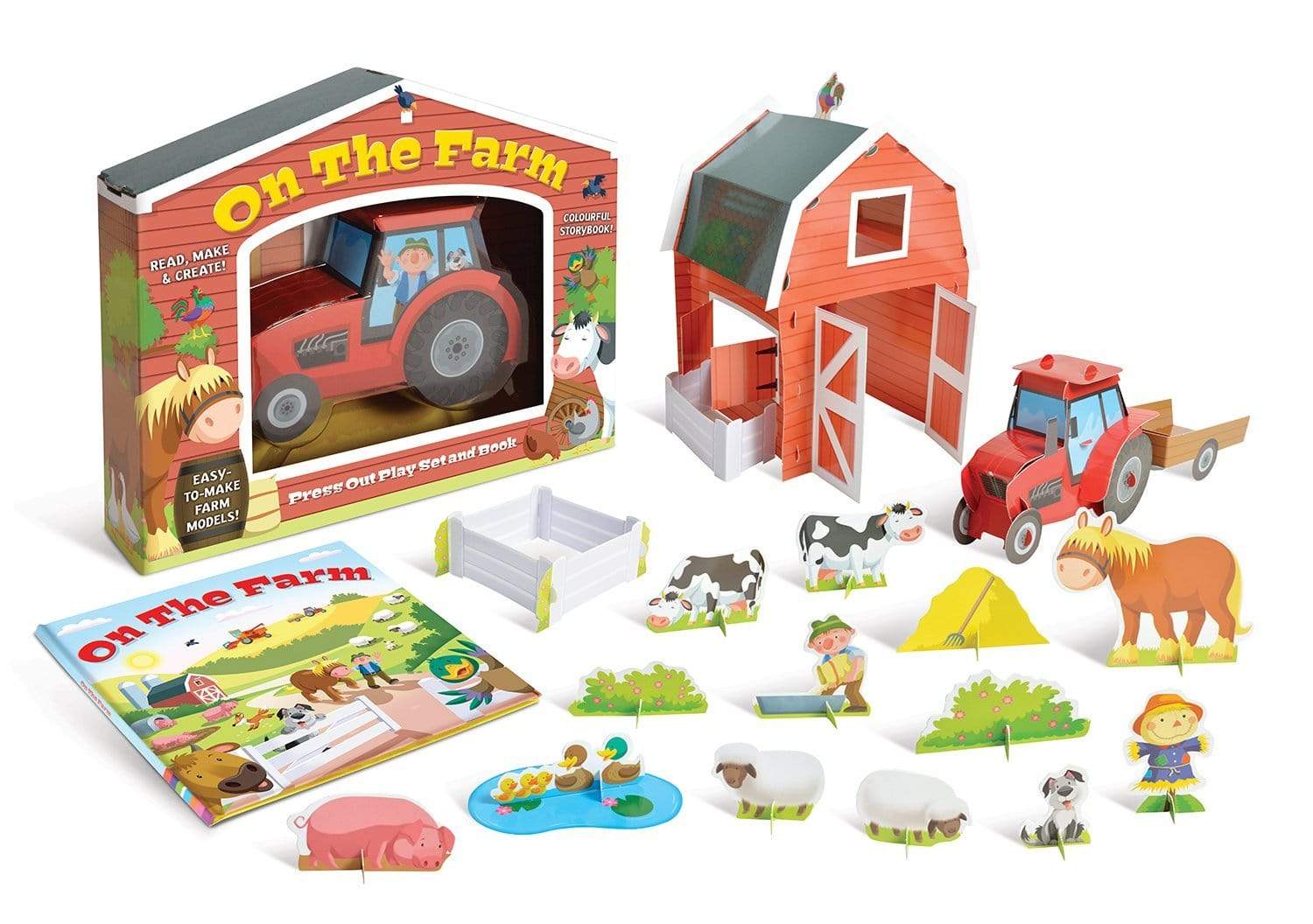 On The Farm (Junior Press Out and Build Gift Box)