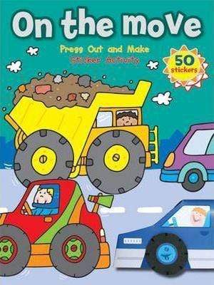 On The Move Press Out and Make Sticker Activity
