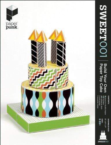 Paper Punk Sweet 001 : Build Your Own Paper Toy Cake