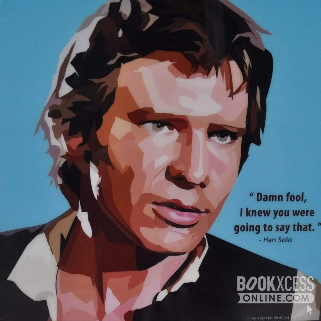Pop Art: Han Solo - Damn Fool, I (26 CM x 26 CM)