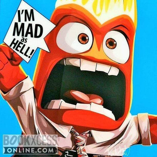 Pop Art: Inside Out - Anger (26 CM X 26 CM)