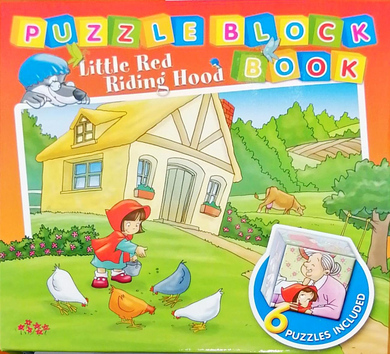 Puzzle Block Book: Little Red Riding Hood