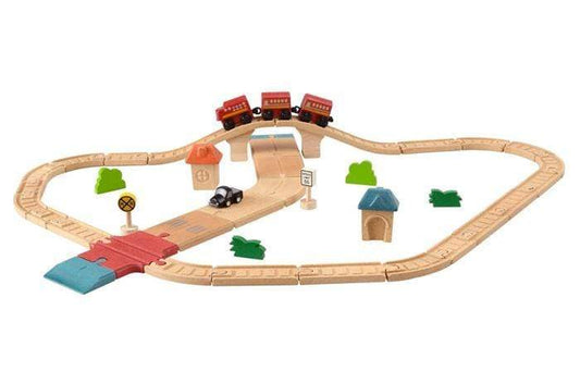 ROAD & RAIL SET PlanToys ( 6608)