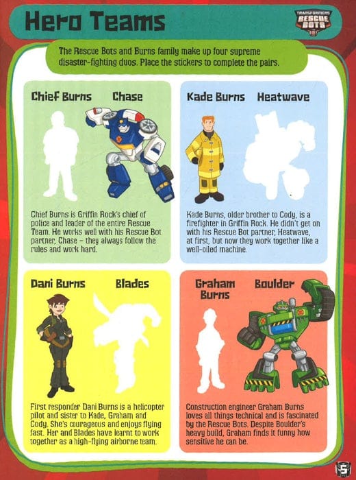 Roll And Rescue: Transformers