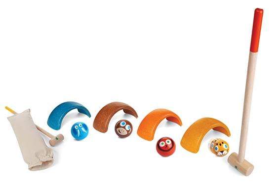Safari Animal Croquet(Pbs)  Plantoys