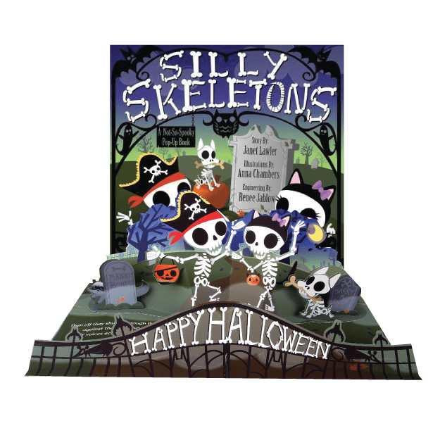 Silly Skeletons: A Not-So-Spooky Pop-Up Book