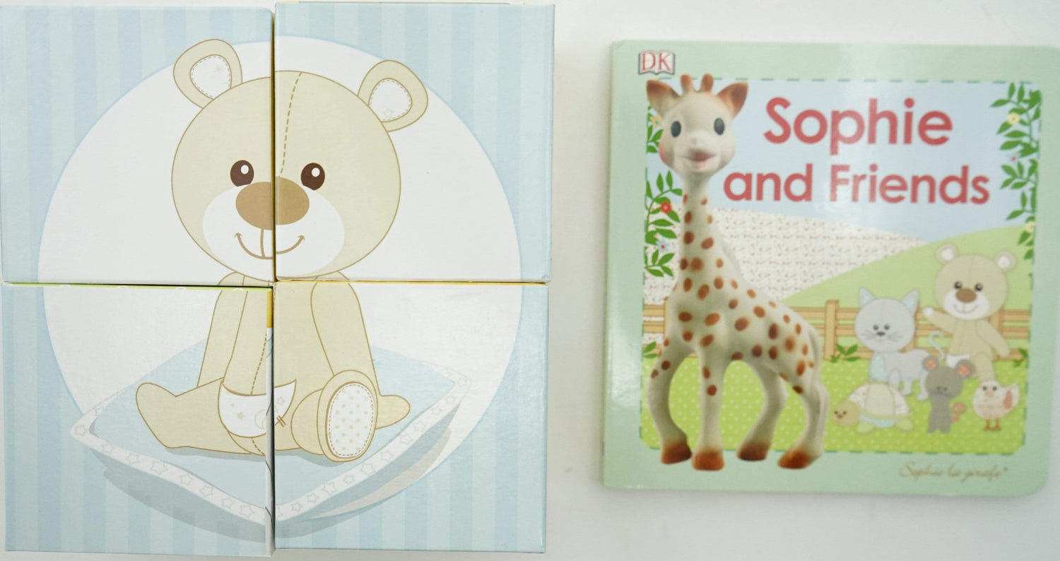 Sophie La Girafe Book & Blocks