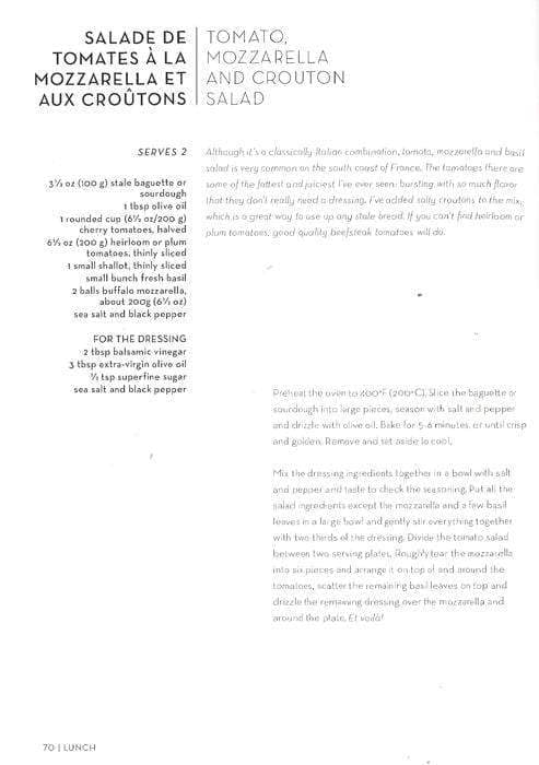 South Of France Cookbook