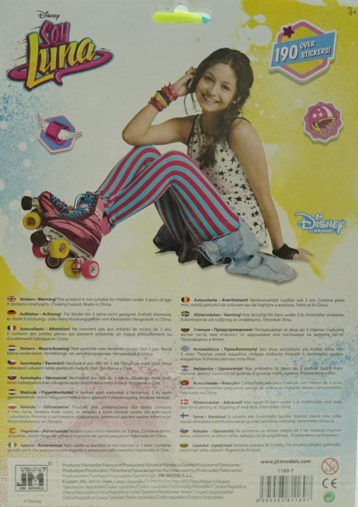 Soy Luna 190 Sticker Set