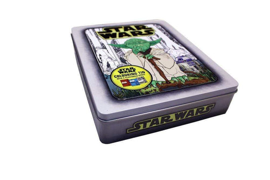 STAR WARS COLOURING TIN