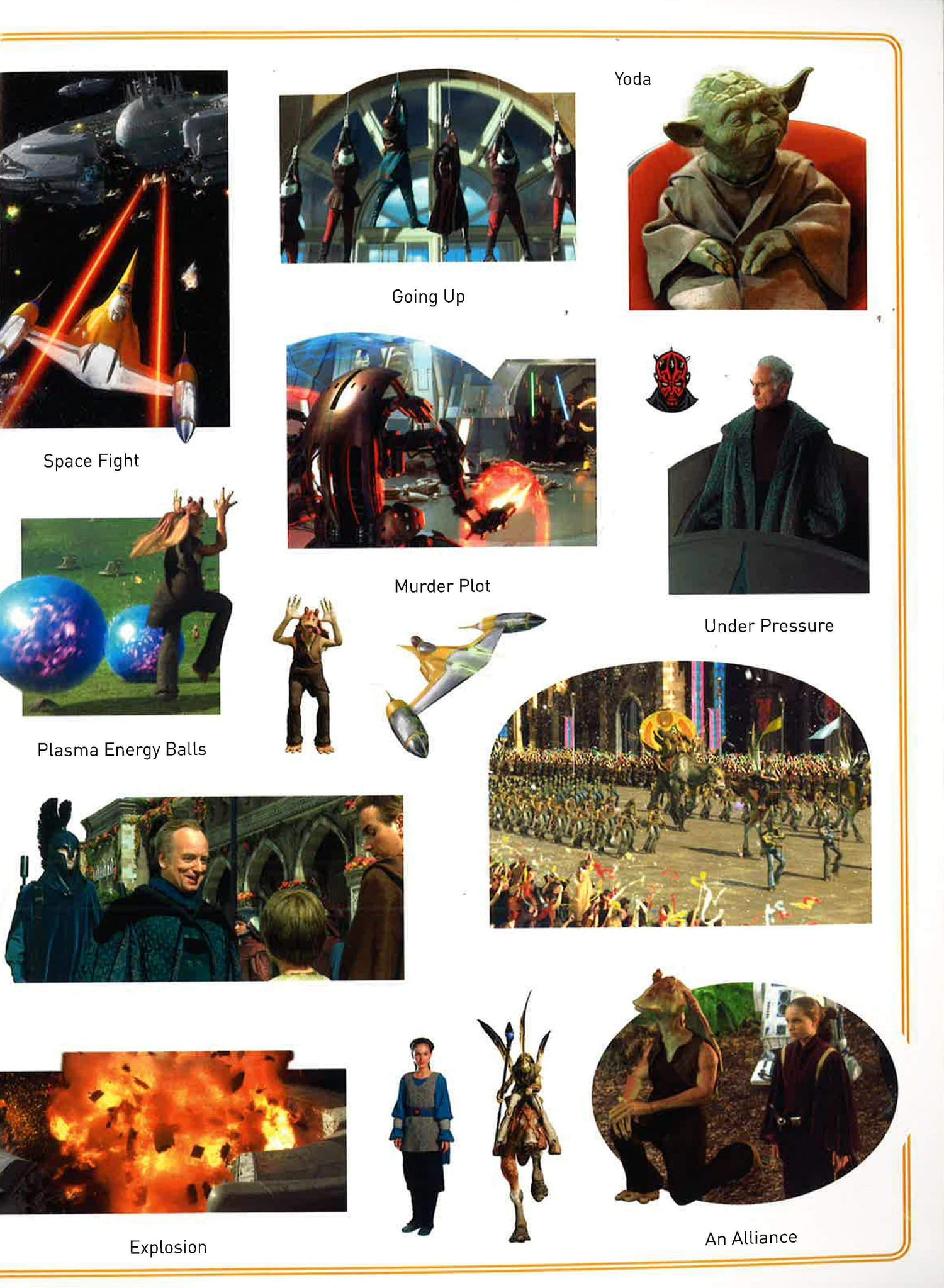 STAR WARS: PHANTOM MENACE-  DEFENDERS OF THE GALAXY STICKER BOOK