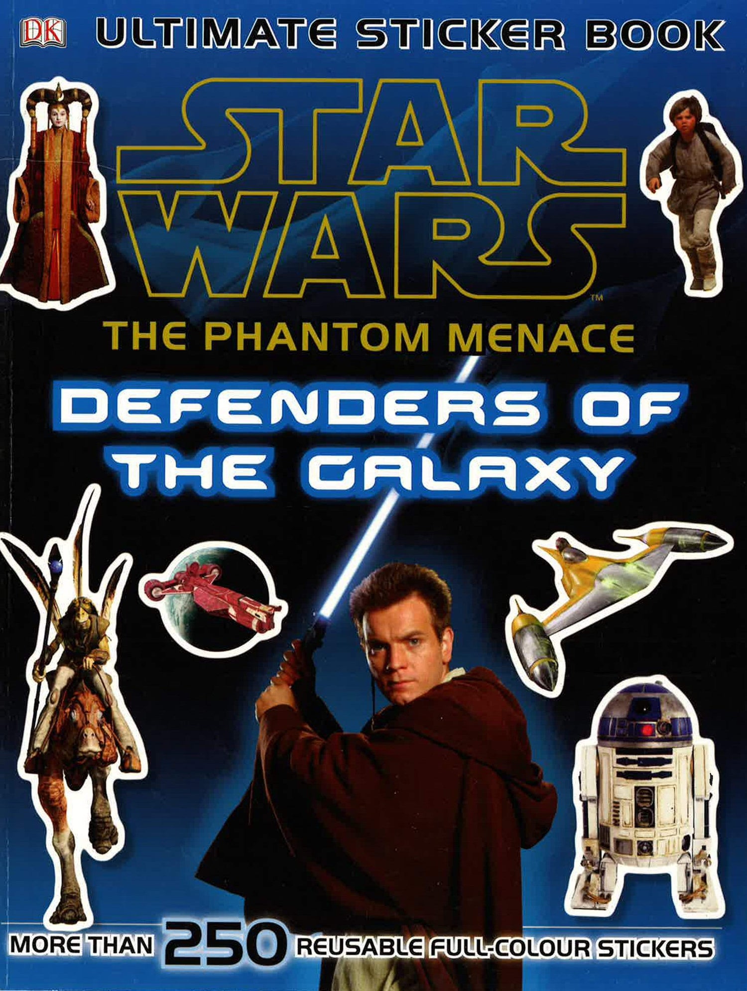 STAR WARS: PHANTOM MENACE-  DEFENDERS OF THE GALAXY STICKER BOOK