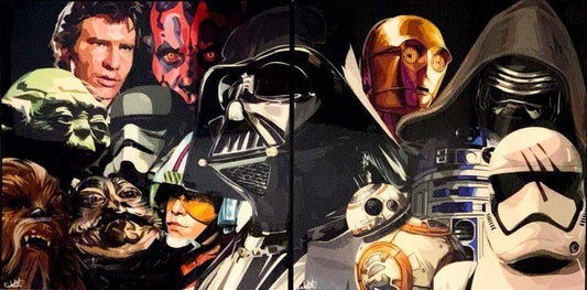 Star Wars: Ver.2 Medium Pop Art 2Pc/Set (20X20)