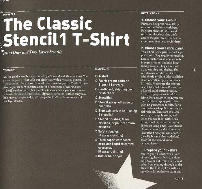 Stencil Style 101