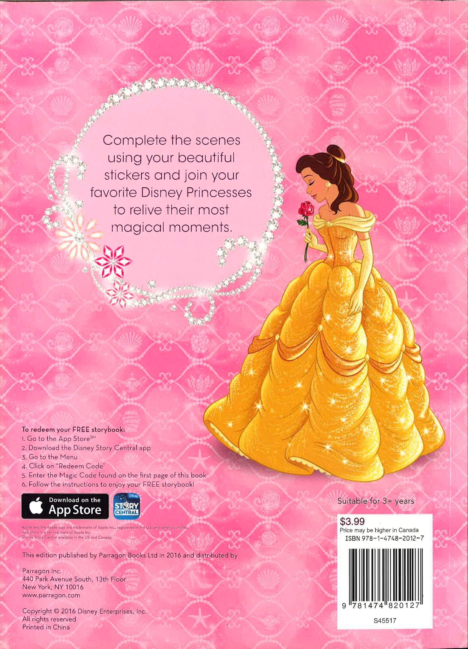 Sticker Scenes (Disney Princess)