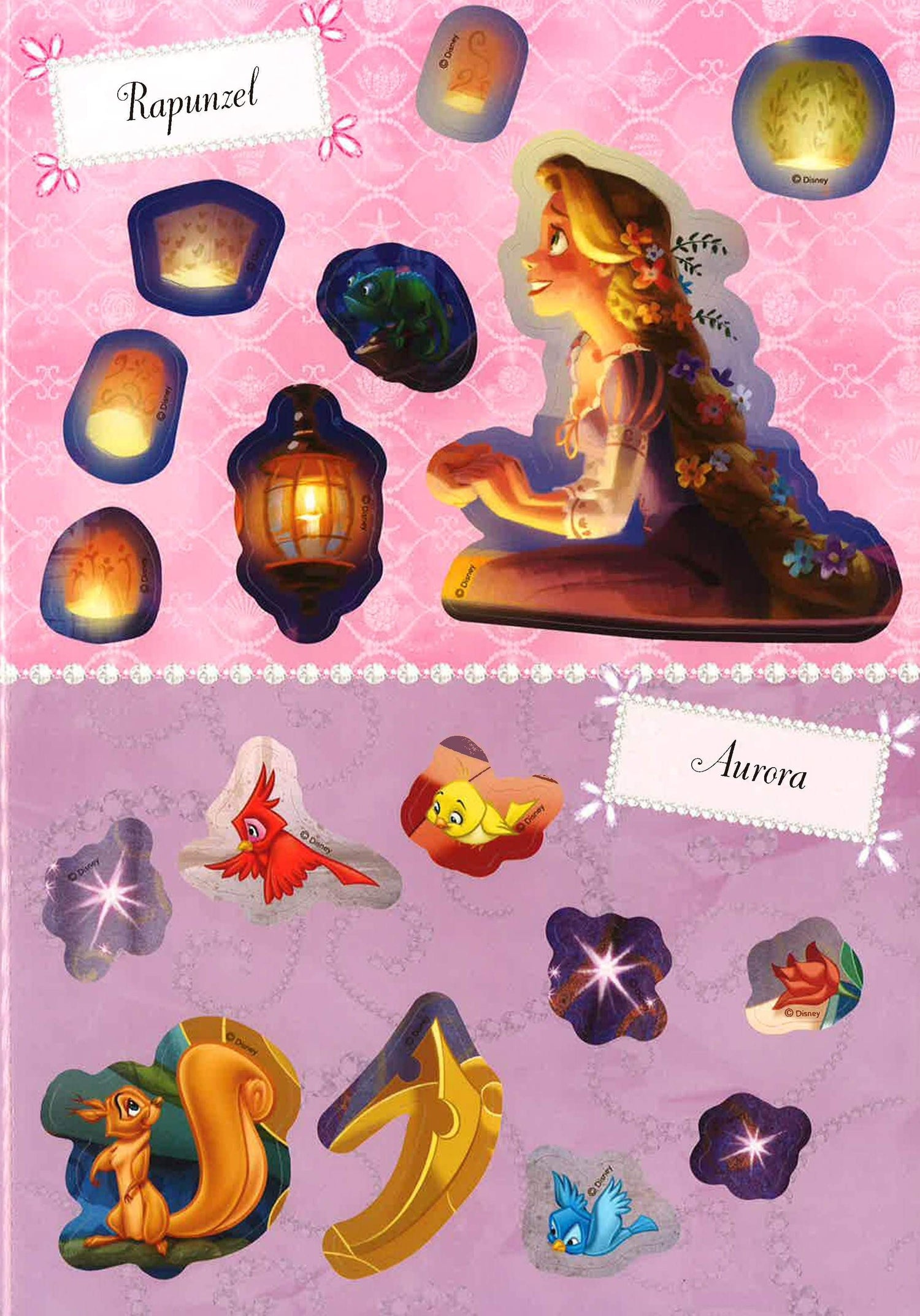 Sticker Scenes (Disney Princess)