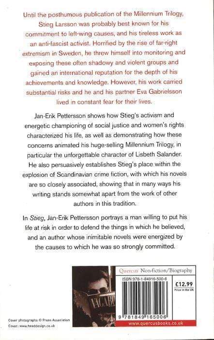 Stieg: From Activist To Author