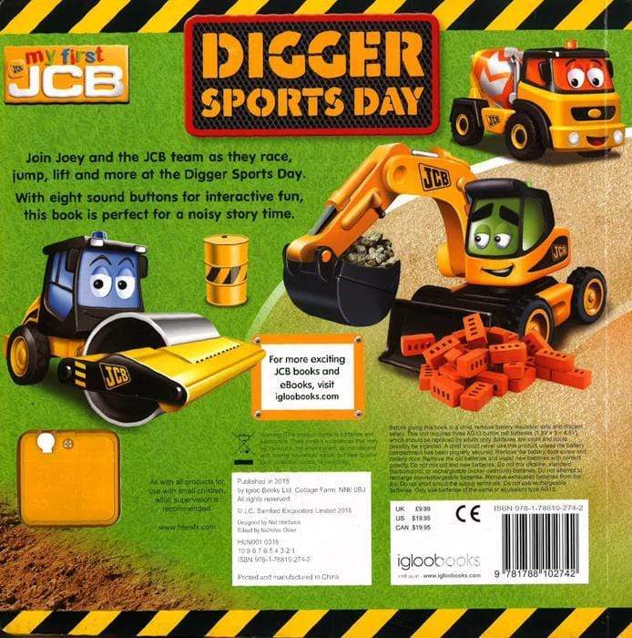 Super Sounds Jcb: My First Jcb: Digger Sports Day
