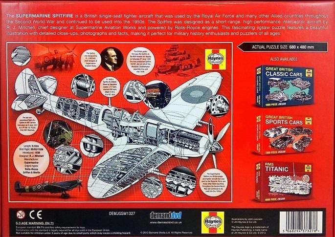 Supermarine: Spitfire - 1000 Jigsaw