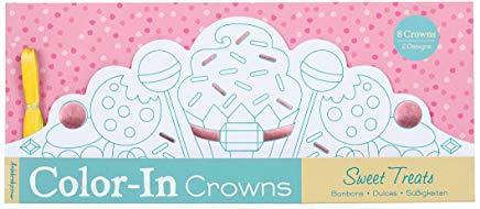 Sweet Treats: Color-In Crowns