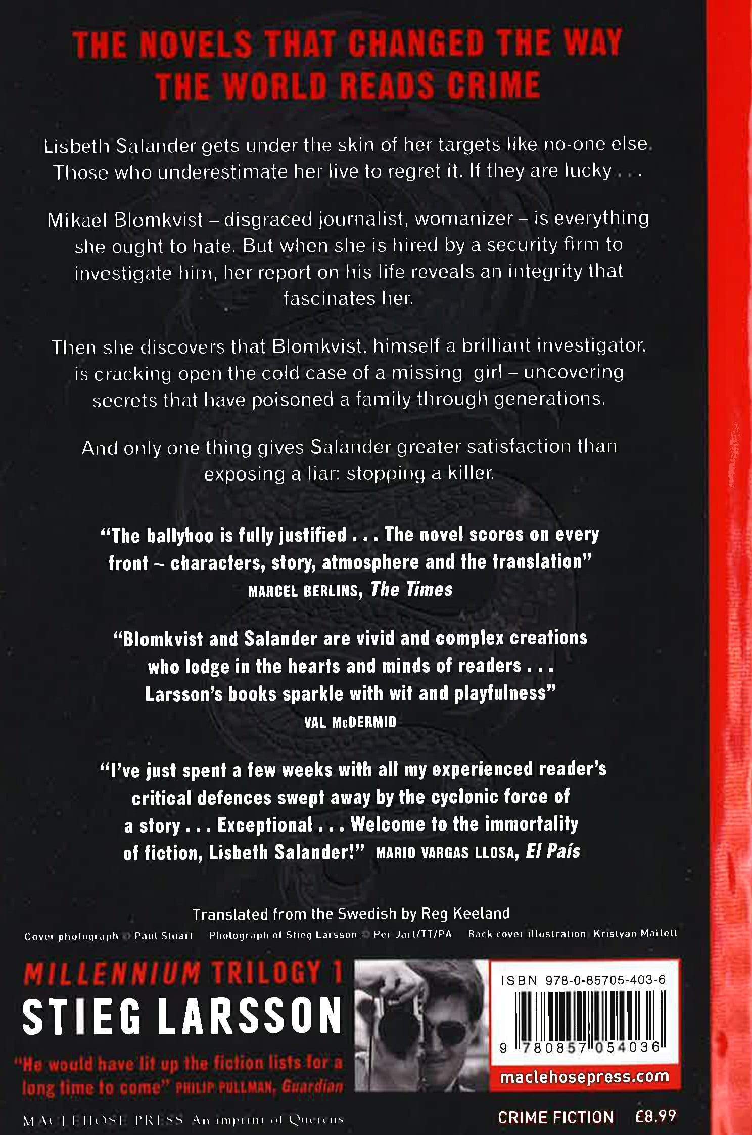 The Girl With The Dragon Tattoo (Millennium Series)