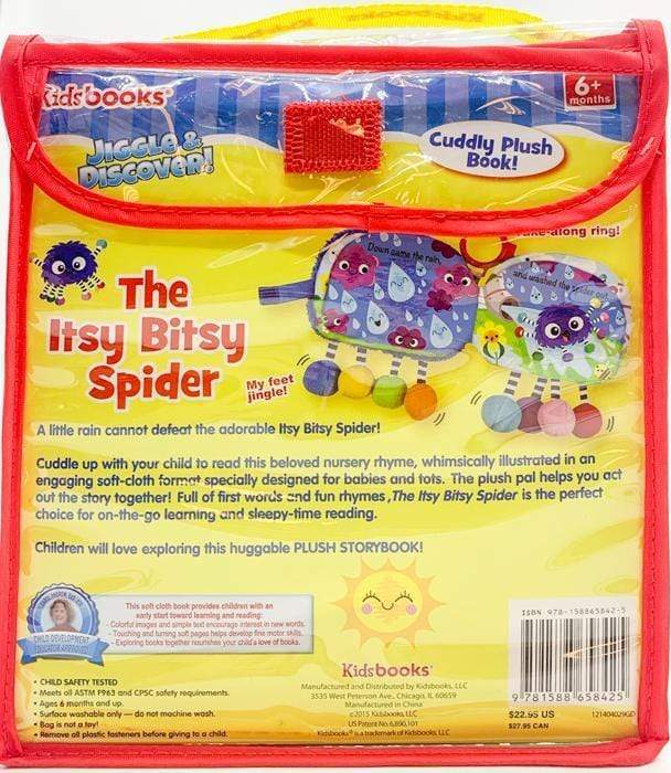 The Itsy Bitsy Spide Plush Book