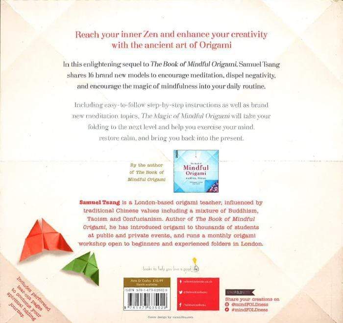 The Magic Of Mindful Origami : De-Clutter Your Mind And Fold Your Way To Happiness