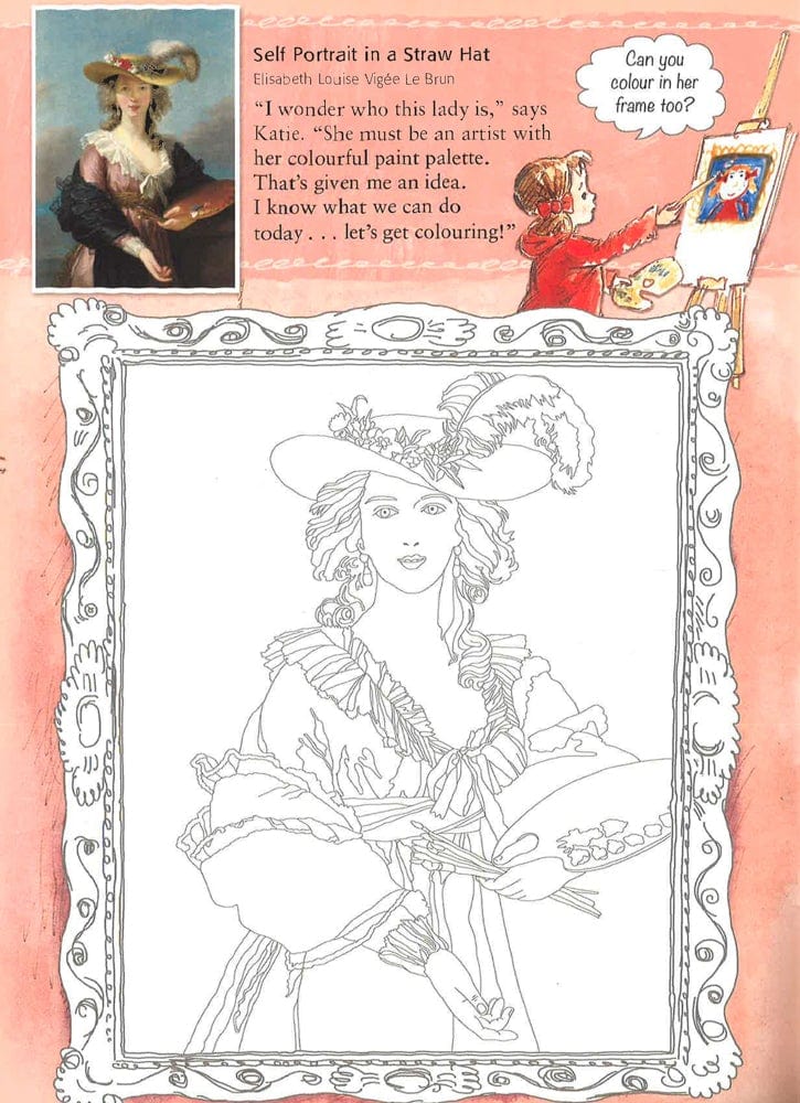 The National Gallery Get Colouring With Katie