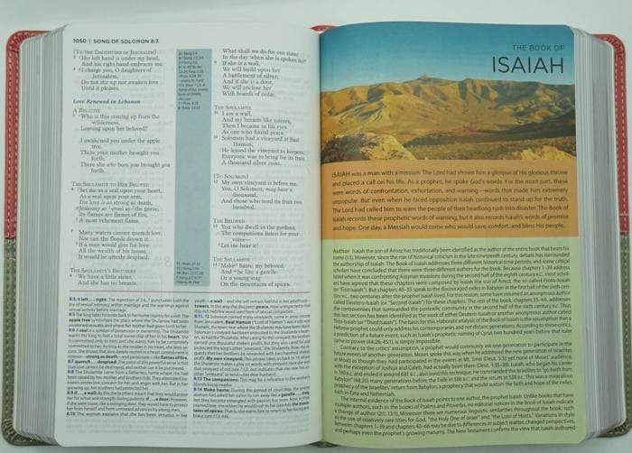 The Nkjv Study Bible, Personal Size, Leathersoft, Brown, Red Letter, Full-Color Edition: Full-Color Edition
