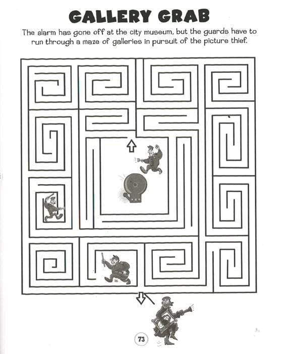 The Totally Brilliant Amazing Mazes Book