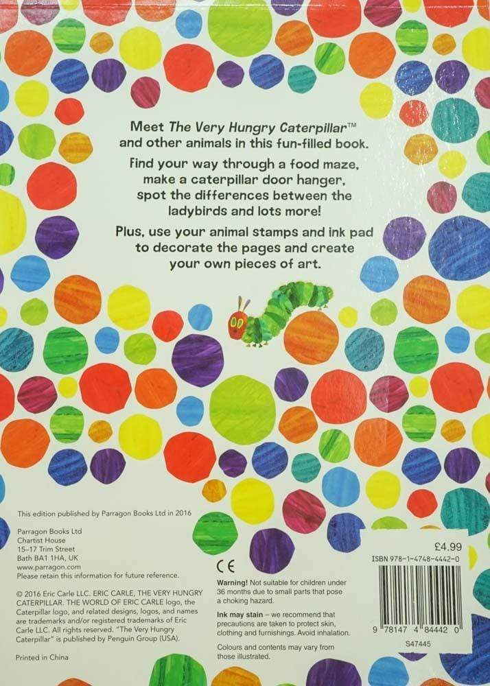 The World Of Eric Carle: Let's Explore! -Colouring, Collage, Puzzles, Drawing