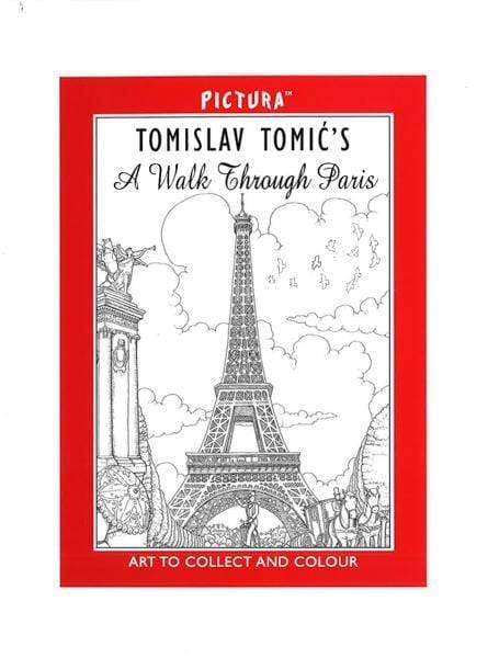 Tomislav Tomic's A Walk Through Paris: Art To Collect And Colour