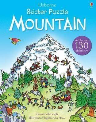 Usborne: Sticker Puzzle Mountain