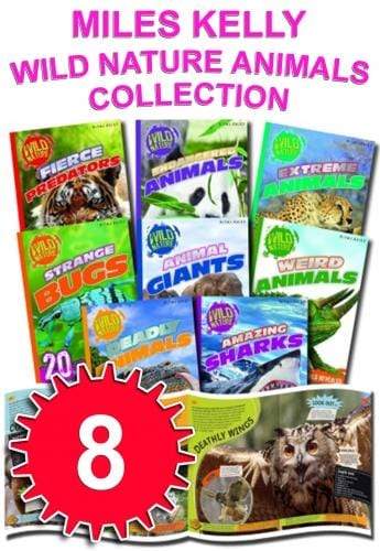 Wild Nature 160 Incredible Animals Revealed (8 Books)